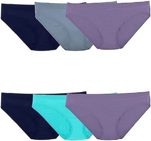 Fruit of the Loom Women's Underwear Microfiber Panties (Regular & Plus Size) - Picture 1 of 6