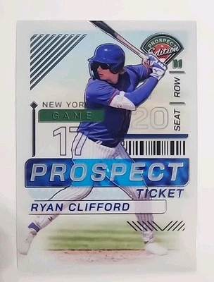 2024 Panini Prospect  Ryan Clifford #199, Prospect Ticket, New York Mets - Image 1 of 2