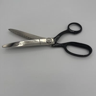 Vintage WISS Model CB9 Large / Heavy Duty 9" Pinking Shears Made in USA - Image 1 of 4