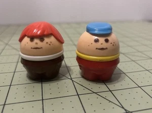 Fisher Price Little Tikes Toddle Tots Chunky People 2 Stück 90er Spielzeug Vintage - Bild 1 von 5