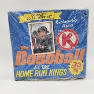 1985 Topps All Time Home Run Kings Circle K Display Box NOS Vintage RARE 24 Pacs - Picture 1 of 15