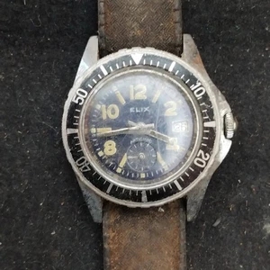 Montre de plongée petit modèle Elix - 2 photos pour cette montre - Picture 1 of 24