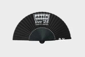 Oasis Live '25 Japan Tour Esclusivo Ventilatore Pieghevole Tokyo Dome Prodotti Ufficiali Raro - Foto 1 di 12