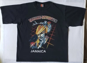 HARLEY DAVIDSON Jamaica Size XL Black T-Shirt - Picture 1 of 5