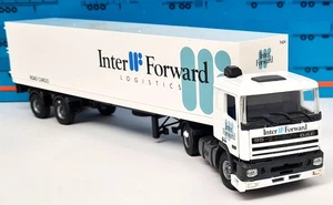 Tekno 1/50 - DAF 95 Artic Inter Forward Logistics #2 Diecast Model Truck - Picture 1 of 7