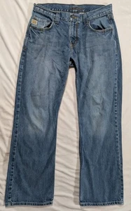 Cinch Carter Jeans Gold Label Relaxed Fit Boot Cut Med Wash Blue Denim Men 33x32 - Bild 1 von 14