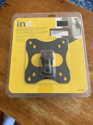 Init Tilting Wall Mount for TV Low Profile 13"-30" 30 Pound Television NT-TVM104 - Image 1 of 2