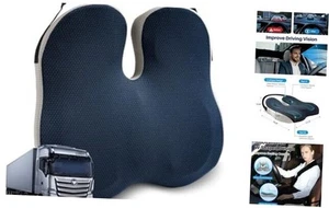 X Large Car Seat Cushion for Driving, Mprove Driving Vision/Posture, Truck - Picture 1 of 7