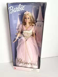 1999 Barbie Prinzessin rosa Kleid & Tiara Mattel #23474 NRFB - Bild 1 von 14