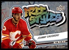 2022-23 Upper Deck Freestyles Johnny Gaudreau Calgary Flames #FS-29