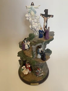 The Bradford Exchange Thomas Kinkade Leben Christi Skulptur prächtig AA5993 - Bild 1 von 7