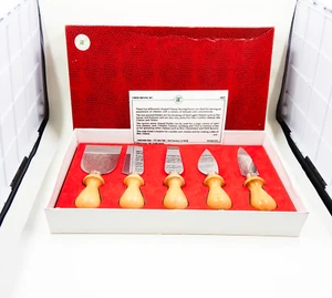 Williams Sonoma Italienisch 5 Stück Käsemesser Streuer Geschenkset - Bild 1 von 7
