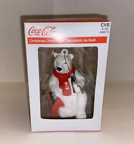 Coca Cola Polar Bear Christmas Ornament - Bild 1 von 4