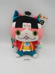 Yokai Watch C2201 Momonyan Bandai Kuttari Plush 6" Toy Doll Japan Momotaronyan - Picture 1 of 8