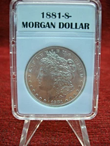 1881 S MORGAN DOLLAR - HIGHLY LUSTROUS BEAUTY - Picture 1 of 7