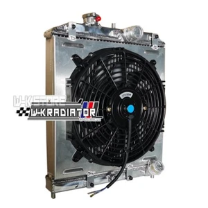 Aluminum CORE RADIATOR+SHROUD FAN For 1992-2000 HONDA CIVIC EK EG INTEGRA - Picture 1 of 6
