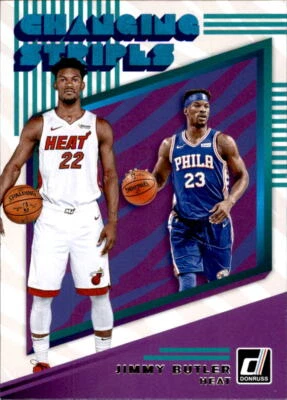 2019-20 Donruss Changing Stripes #1 Jimmy Butler - NM-MT - Image 1 of 2