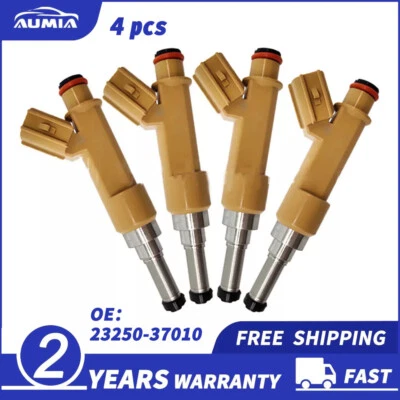 4Pcs Fuel Injectors For Toyota Corolla Matrix 1.8L 2009-2015 23250-0T020 - Изображение 1 из 4