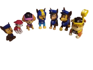 Lot Of 7 Paw Patrol Figures - Picture 1 of 6
