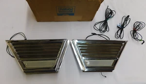 NOS OEM Ford 1965 Mercury Montclair Quarter Speakers Grilles Lights 4 Door - Picture 1 of 19