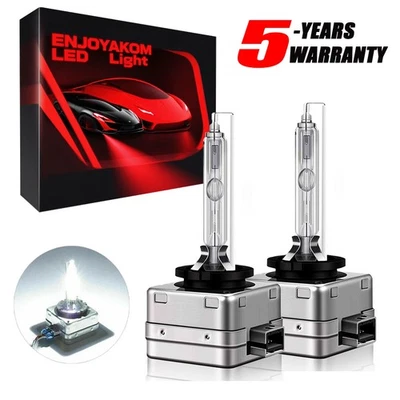 Faros delanteros HID blancos para Lincoln MKS 2009-2016 D3S haz alto-bajo Foto 1 de 4