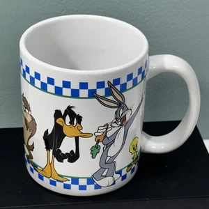 Vintage Looney Tunes 10 Unzen Keramiktasse von Harvest Gift Products Bugs Sylvester Daffy - Bild 1 von 6
