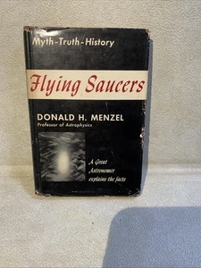 Fliegende Untertassen von Donald H. Menzel - HC/DJ (Harvard 1953) UFO Studien - Bild 1 von 11