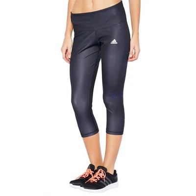 Trousers Running women Adidas Ais Capri Illum Climalite A99669 Graphite - Image 1 of 4