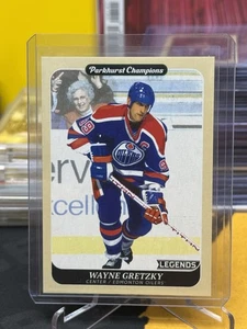 2023-24 UD Parkhurst Champions #280 Wayne Gretzky Legends SP impresión corta - Imagen 1 de 2