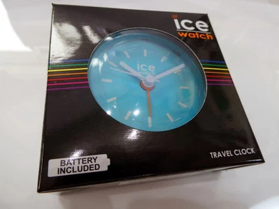 Quality Ice Watch Quartz Travel Clock turquoise Battery Included New, Boxed - Image 1 of 4