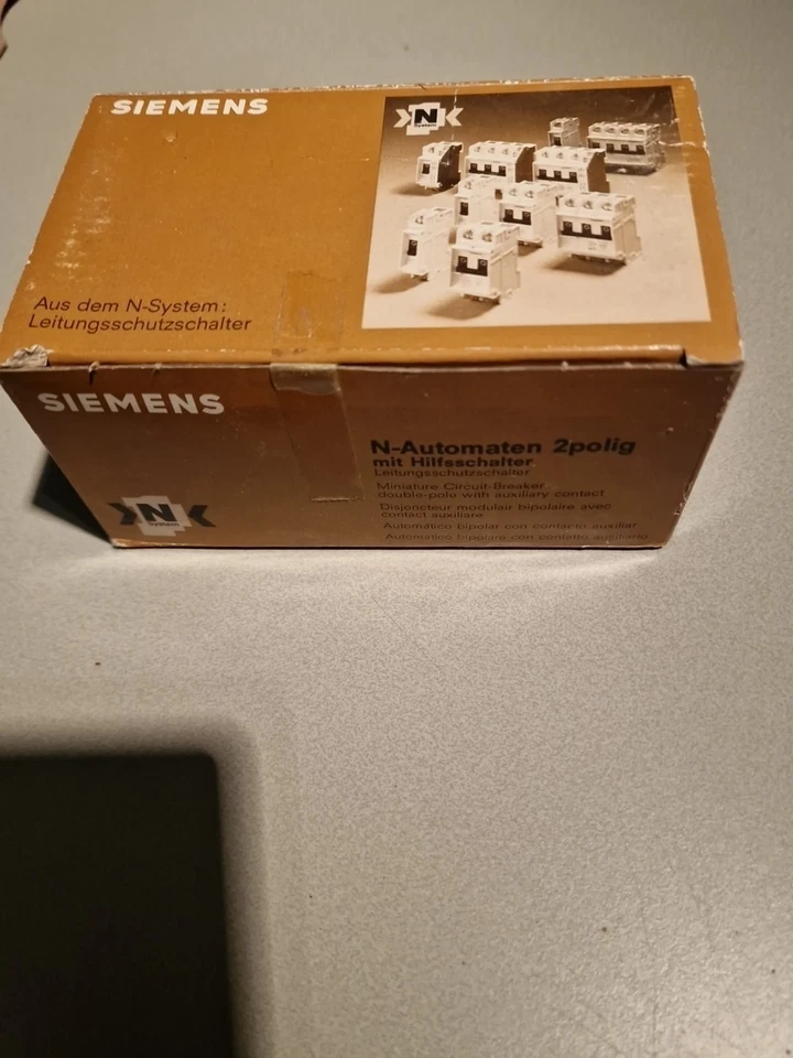 3X Siemens Disyuntor Automático 5 SN 7 G 10A 220/380V 240/415V - Imagen 1 de 1