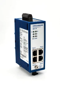 Hirschmann RH1‑TP Industrial Ethernet Rail Hub 4-Port 10BASE‑T - Picture 1 of 6