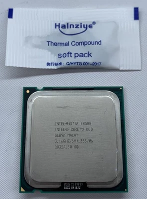 Intel Core 2 Duo E8500 - 2 CPU/processore dual-core 3,16 GHz (SRB9K) LGA 775 - Immagine 1 di 2