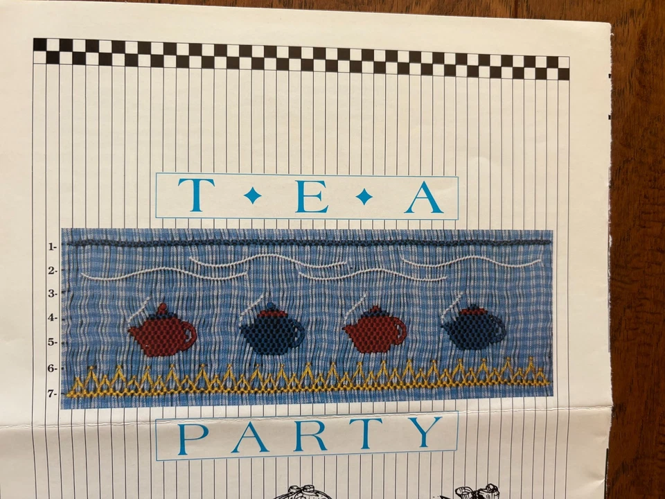 Plato Smocking Tea Party American Hand Foto 1 de 1