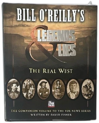 Libro de tapa dura Bill Oreillys Legends And Lies The Real West 2015 primera edición Foto 1 de 4