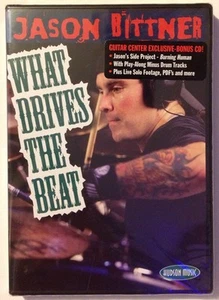 DRUMS!! JASON BITTNER What Drives The Beat - MINT NEW SEALED DVD!! - Picture 1 of 2