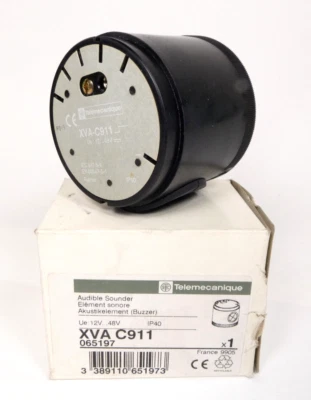 Elemento acústico Telemecanique XVA C911 (Zumbador) | Ue: 12V...48V | IP 40 | 065197 Foto 1 de 4