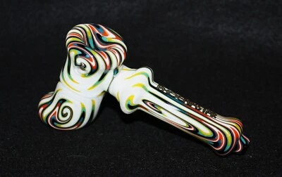 Pipa martillo de vidrio para fumar tabaco de 5" ELECTRIC DAYDREAM pipa de mesa Foto 1 de 4