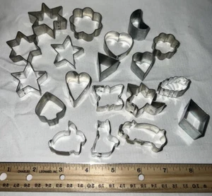 Menge 20 Aluminium Dose Metall 1”-2” Ausstechformen - Bild 1 von 1