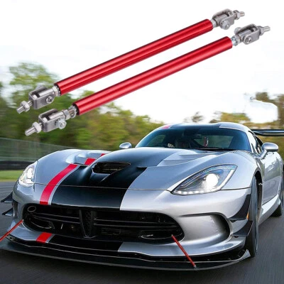 2x Splitter Strut Rods 150mm Lip Splitter Support Rod Diffuser Tie Support Bars - Image 1 of 4