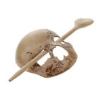 Halloween Hair Stick Accessories Vintage Fork Death Women's Headband Skull