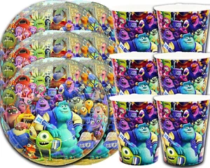 MONSTERS INC Monster plate birthday party supplies favor centerpiece decoration - Picture 1 of 14