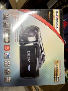 Bell and Howell DNV16HDZ-BKFull 1080p HD 16MP Infrared Night Vision Camcorder, - Picture 1 of 5