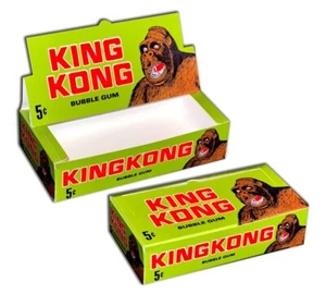 KING KONG (1965) Gum Card DISPLAY BOX (BOX ONLY!) - Picture 1 of 1