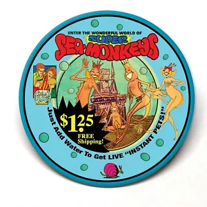 SeaMonkeys Souvenir Fridge Magnet BUY 3 GET 4 FREE MIX & MATCH - Picture 1 of 2