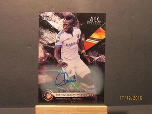 Autógrafos Topps Apex MLS 2016 #4 Dominic Oduro - Imagen 1 de 1