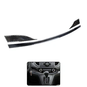 Carbon Fiber Dashboard Climate Control Trim type-B For Honda CR-V CRV 2012-2016 - Picture 1 of 12