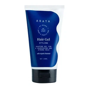 Arata Zero Chemicals Natural Hair Gel for Styling, Strong Hold 150ml - Picture 1 of 4