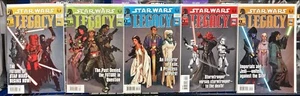 Star Wars Legacy #1-50 2006 Lote Completo Set Ejecutar Primera Impresión Dark Horse - Imagen 1 de 14
