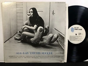 All Day Thumb Sucker LP BLUE THUMB BTS 2000 TINA TURNER TREX ALBERT COLLINS - Picture 1 of 2